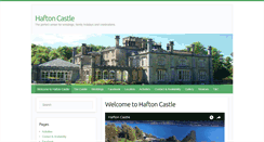 Desktop Screenshot of hafton-castle.co.uk